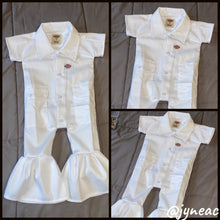 Load image into Gallery viewer, Dickie Baby Girl Bell Bottom Jumpsuit BLANK