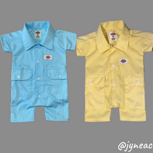 Load image into Gallery viewer, BLANK Custom Made Dyed Dickie Baby/Toddler Romper