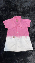 Load image into Gallery viewer, Custom Two Tone Dyed Dickie Baby Girl Dress BLANK