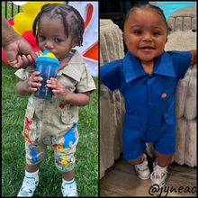 Load image into Gallery viewer, BLANK Custom Made Dickie Baby/Toddler Romper (Sizes newborn - 5 year)