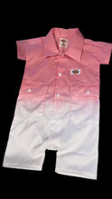 Load image into Gallery viewer, BLANK Custom Made Two Tone Dyed Dickie Baby Girl/Toddler Romper