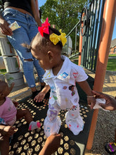 Load image into Gallery viewer, Dickie Baby Girl Bell Bottom Jumpsuit BLANK