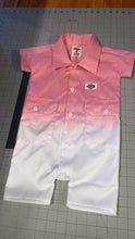 Load image into Gallery viewer, BLANK Custom Made Two Tone Dyed Dickie Baby Girl/Toddler Romper
