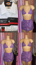 Load image into Gallery viewer, Custom Dyed Dickie Bralet Skirt Set
