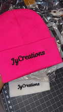 Load image into Gallery viewer, Jy Creations Embroidery Beanie
