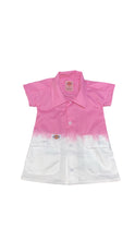 Load image into Gallery viewer, Custom Two Tone Dyed Dickie Baby Girl Dress BLANK
