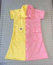 Load image into Gallery viewer, BLANK Custom Made Half &amp; Half Dyed Dickie Baby Girl/Toddler Dress
