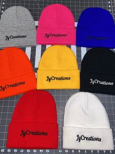 Jy Creations Embroidery Beanie