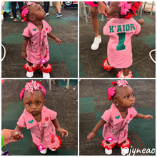 Load image into Gallery viewer, Custom Dyed Dickie Baby Girl Dress BLANK
