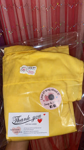 Custom Dyed Dickie Baby Girl Dress BLANK