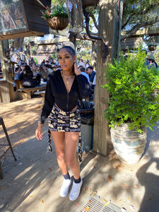 Custom Made Saints Side Drawstring Fleece Skirt