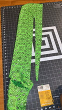 Load image into Gallery viewer, Metallic Bandana Print Butt Length Durag
