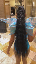 Load and play video in Gallery viewer, Custom Made Metallic Costume Top &amp; Bottoms
