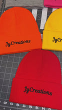Load and play video in Gallery viewer, Jy Creations Embroidery Beanie
