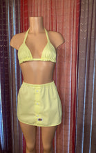 Load image into Gallery viewer, Custom Dyed Dickie Bralet Skirt Set

