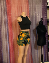 Load image into Gallery viewer, 1 of 1 Camo Fleece Mini Skirt
