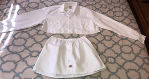 Dickie Long Sleeve Skirt Set